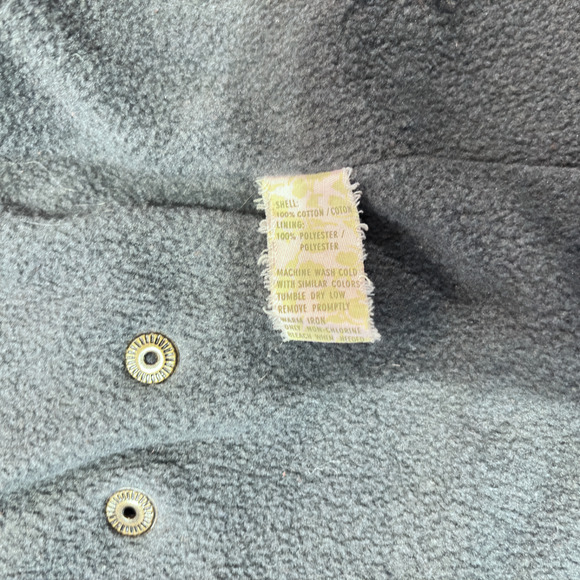 Free People Women’s XSmall Gray Corduroy Cargo Utility Multi Pocket Outdoor Vest - Picture 8 of 10